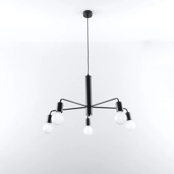 Lustre noir éteint