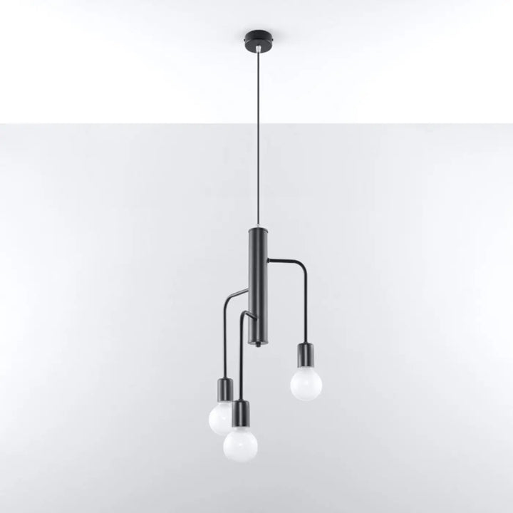 Lustre noir éteint