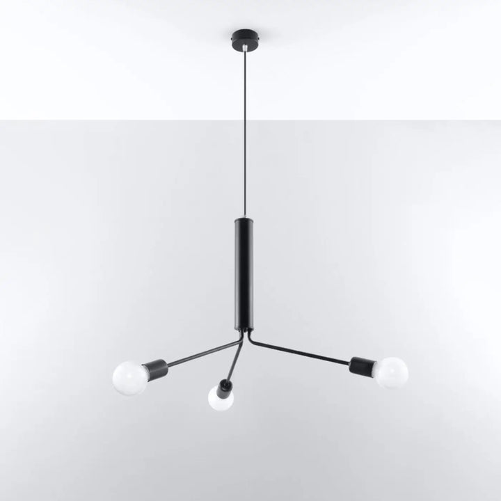 Lustre noir éteint