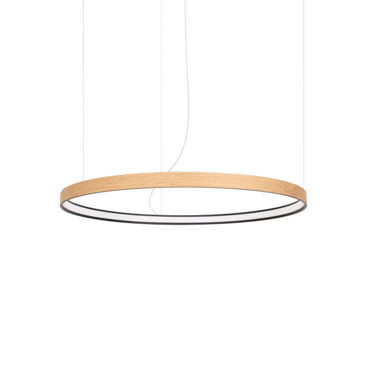 Lustre RIO EIK bois naturel vue d'ensemble