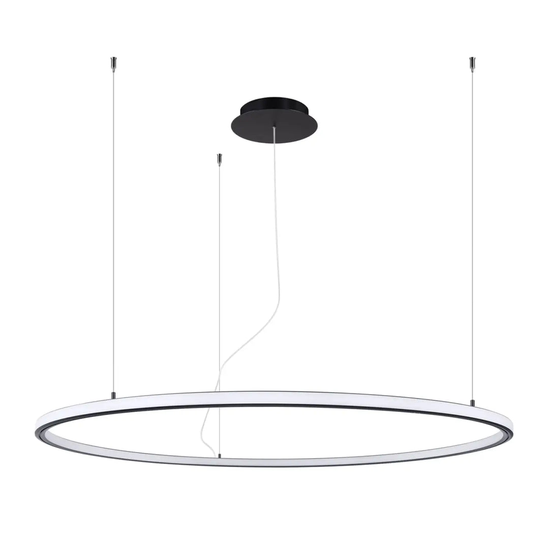 Lustre RISA noir vue d'ensemble