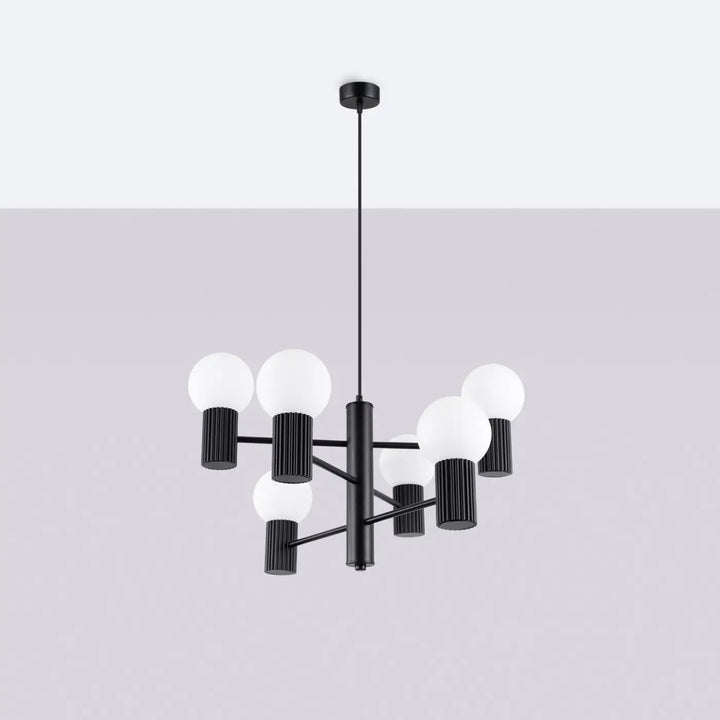 Lustre noir éteint