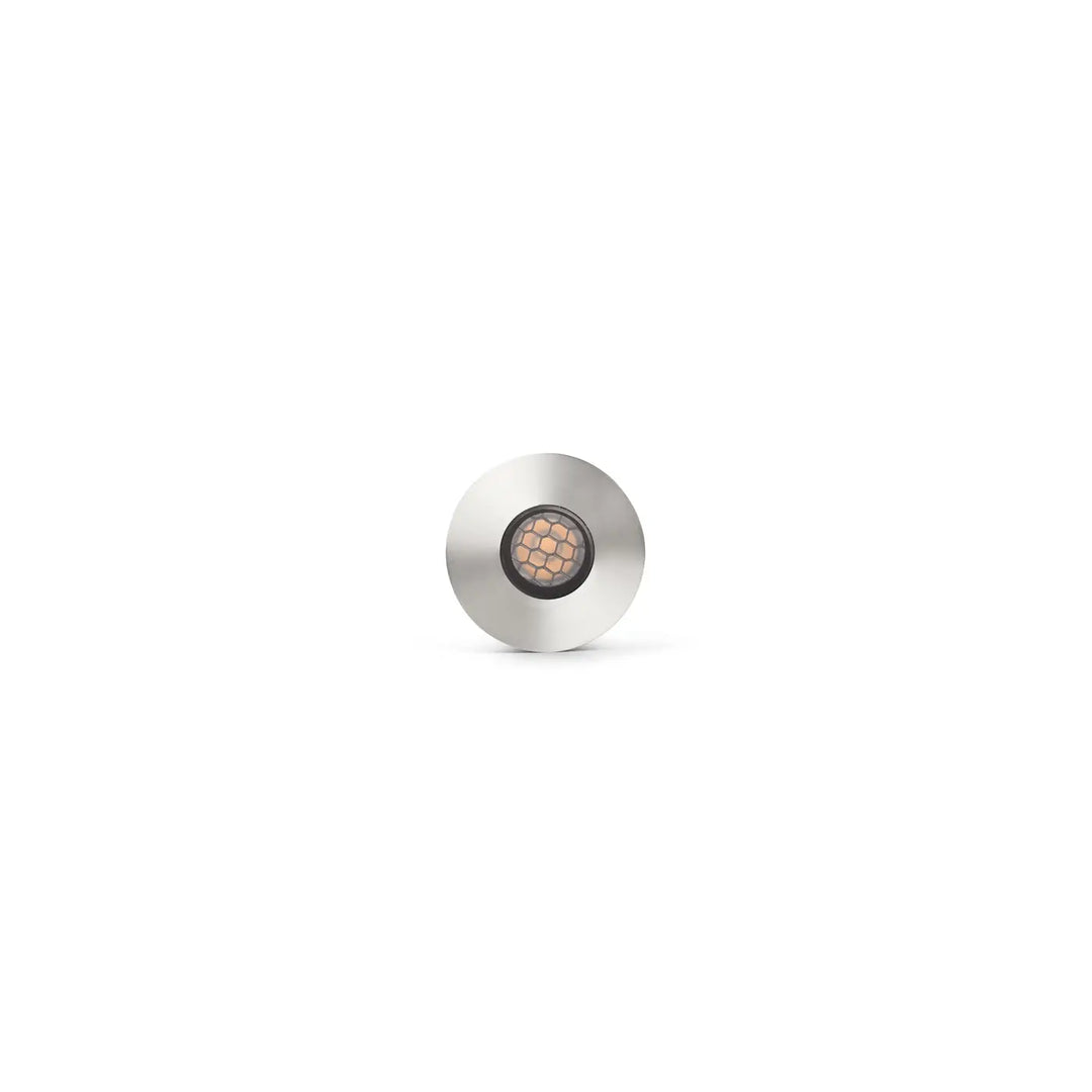 Mini spot encastré Grund en inox 3000 K de Faro Barcelona