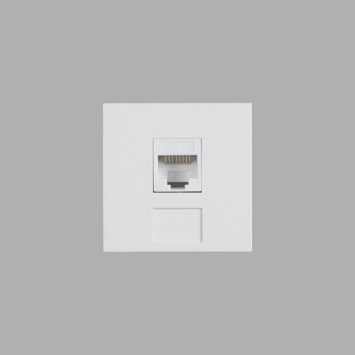 Module RJ45 blanc Buster + Punch #couleur_blanc