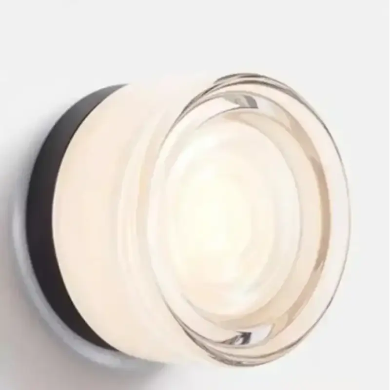 Petit Applique Murale En Verre Coloré Élégante