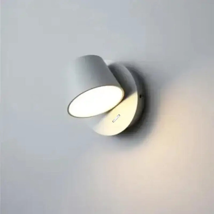 Petite Applique Murale Blanche Pour Tête De Lit Moderne