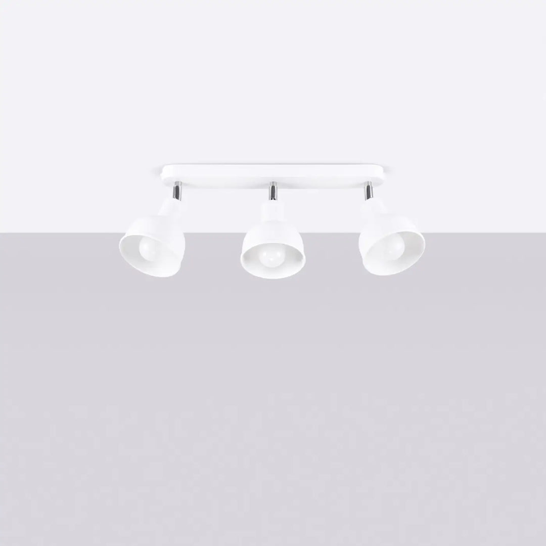 Luminaire plafonnier blanc éteint