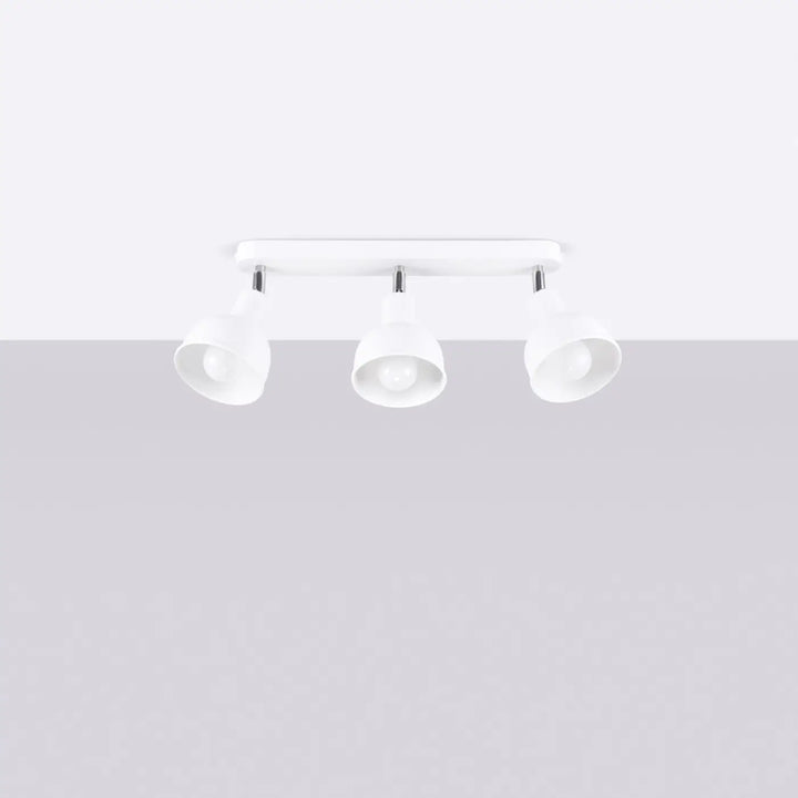 Luminaire plafonnier blanc éteint