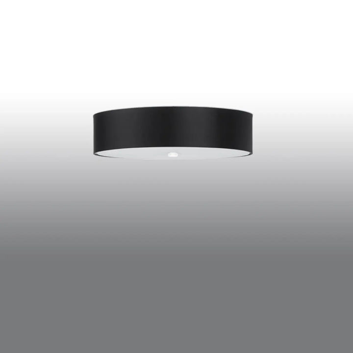 Luminaire plafonnier noir éteint