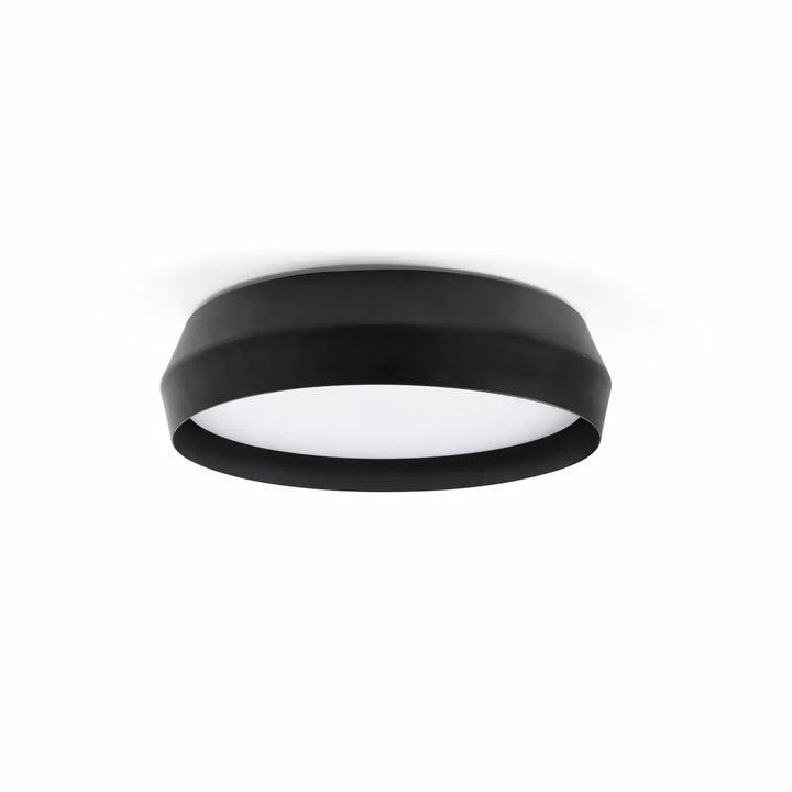 Plafonnier Shoku 35 cm noir de Faro Barcelona
