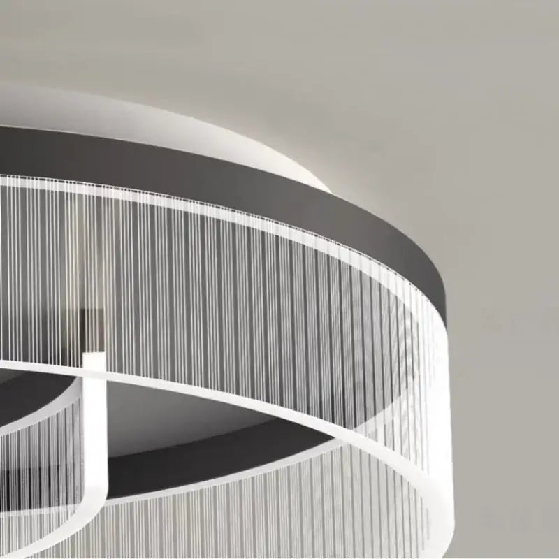 Plafonnier Contemporain À Éclairage Circulaire Intégré

