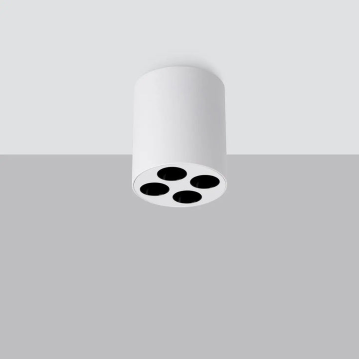Plafonnier blanc éteint