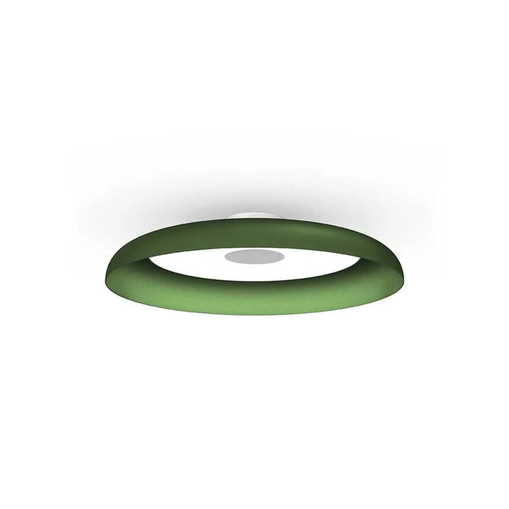 Plafonnier Nivél vert forêt de 56 cm