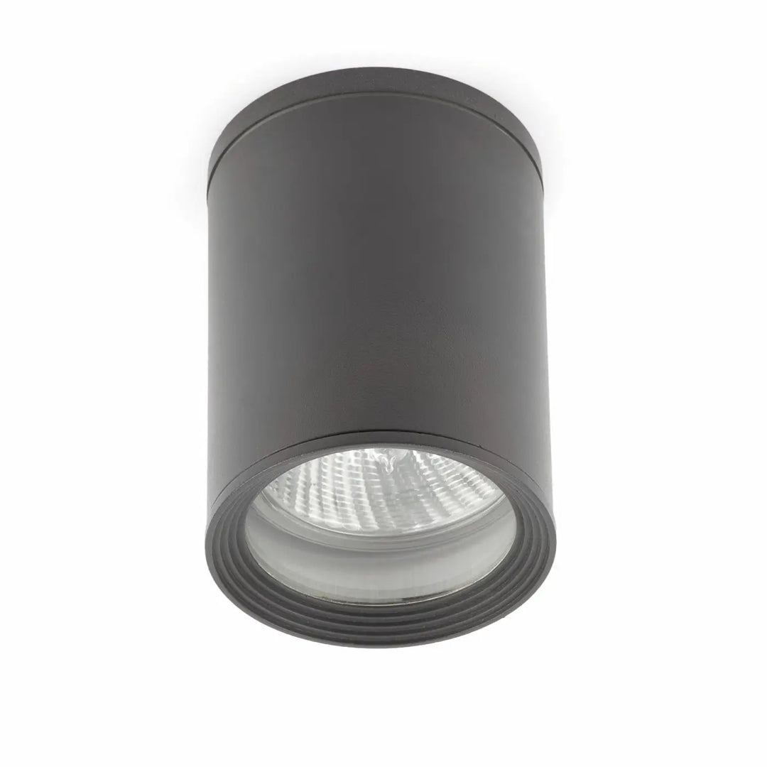 Plafonnier d'extérieur Tasa gris foncé de Faro Barcelona
