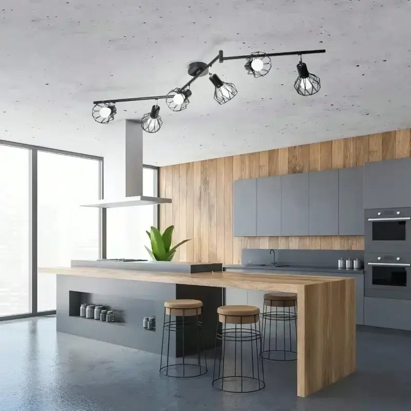 E14 Swivel Bar Spot Wall Lamp Ceiling Lamp Spots LED LED Wall Spot Lamp for Kitchen Living Room Bedroom