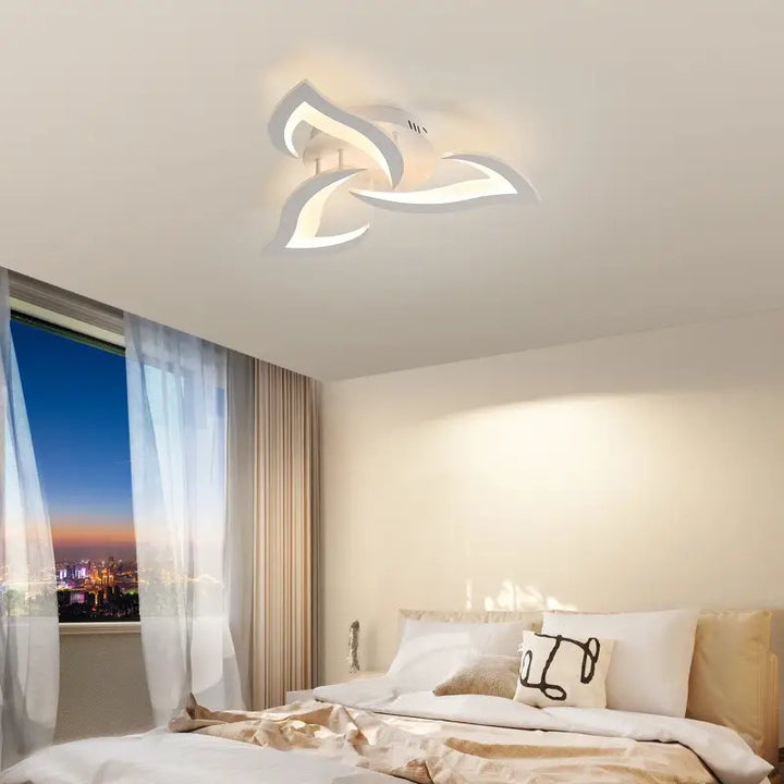 Plafonnier LED Blanc Design Original Pour Intérieur Moderne