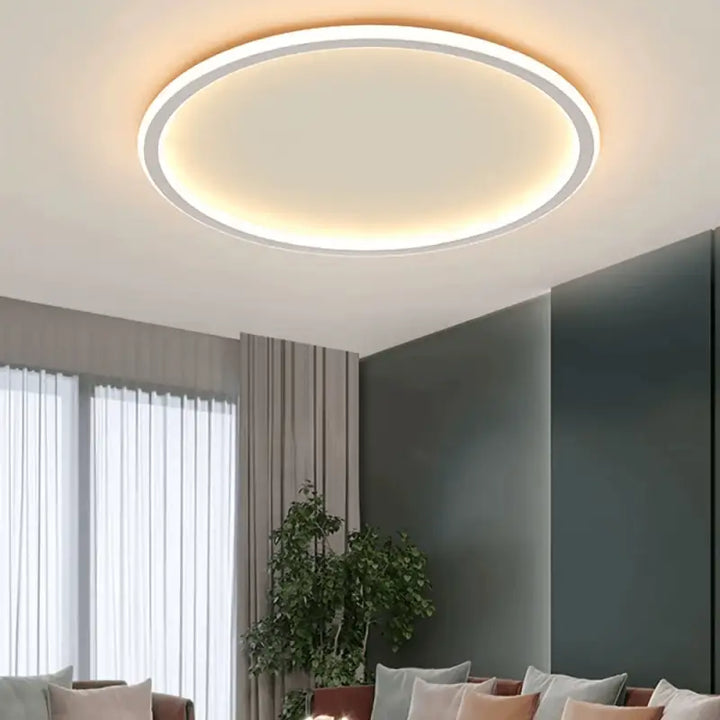 Plafonnier LED Cercle Design Élégant