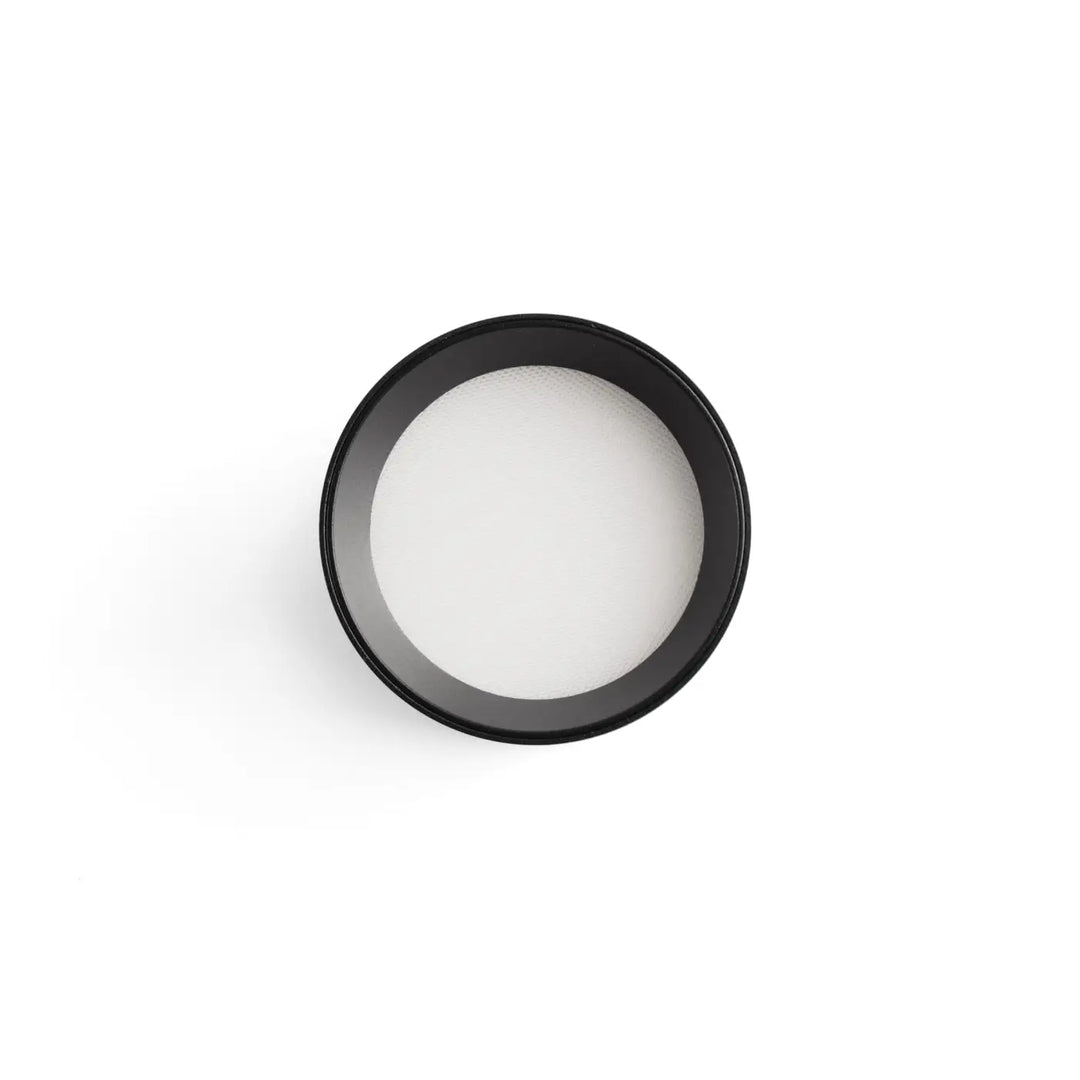 Détail du plafonnier Mizu noir