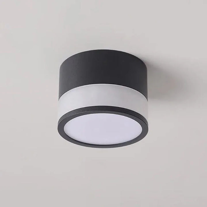 Plafonnier led cylindre design moderne style minimaliste