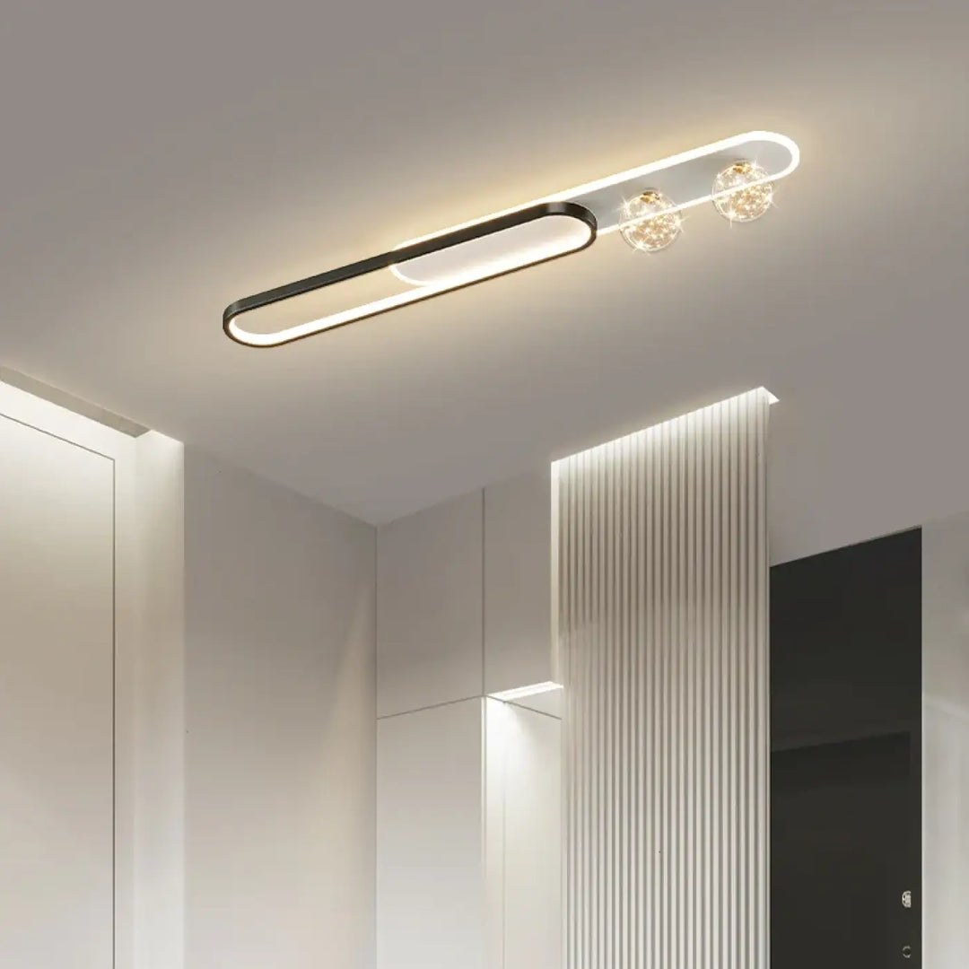 Gold Simple Style LED Ceiling Lights Metal Lighting Household Lamps Living Room Bedroom Lustres Luminaria Nordic