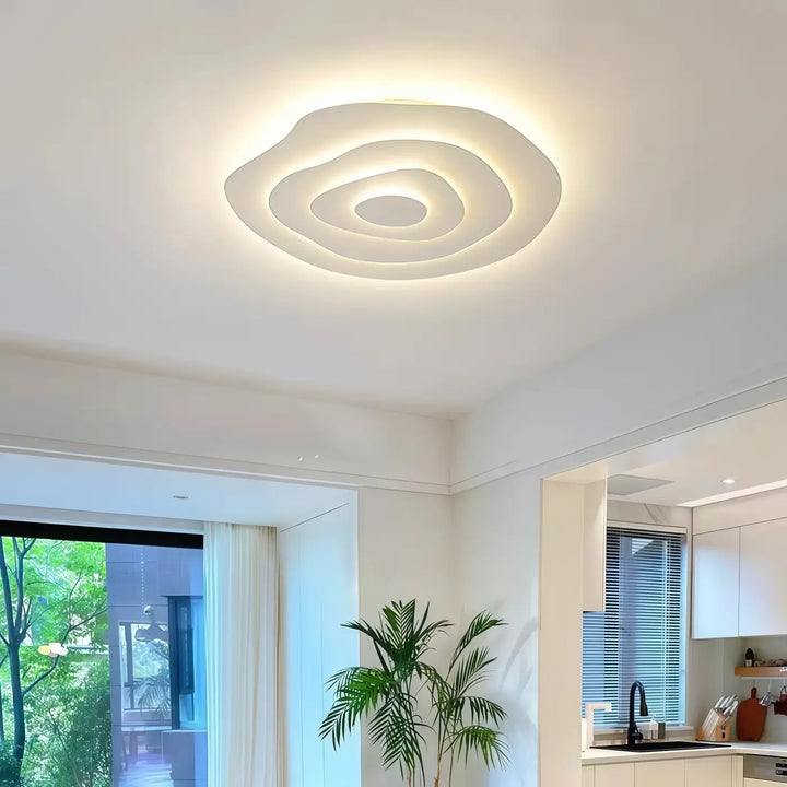Plafonnier LED Design Spirale Moderne pour Intérieur