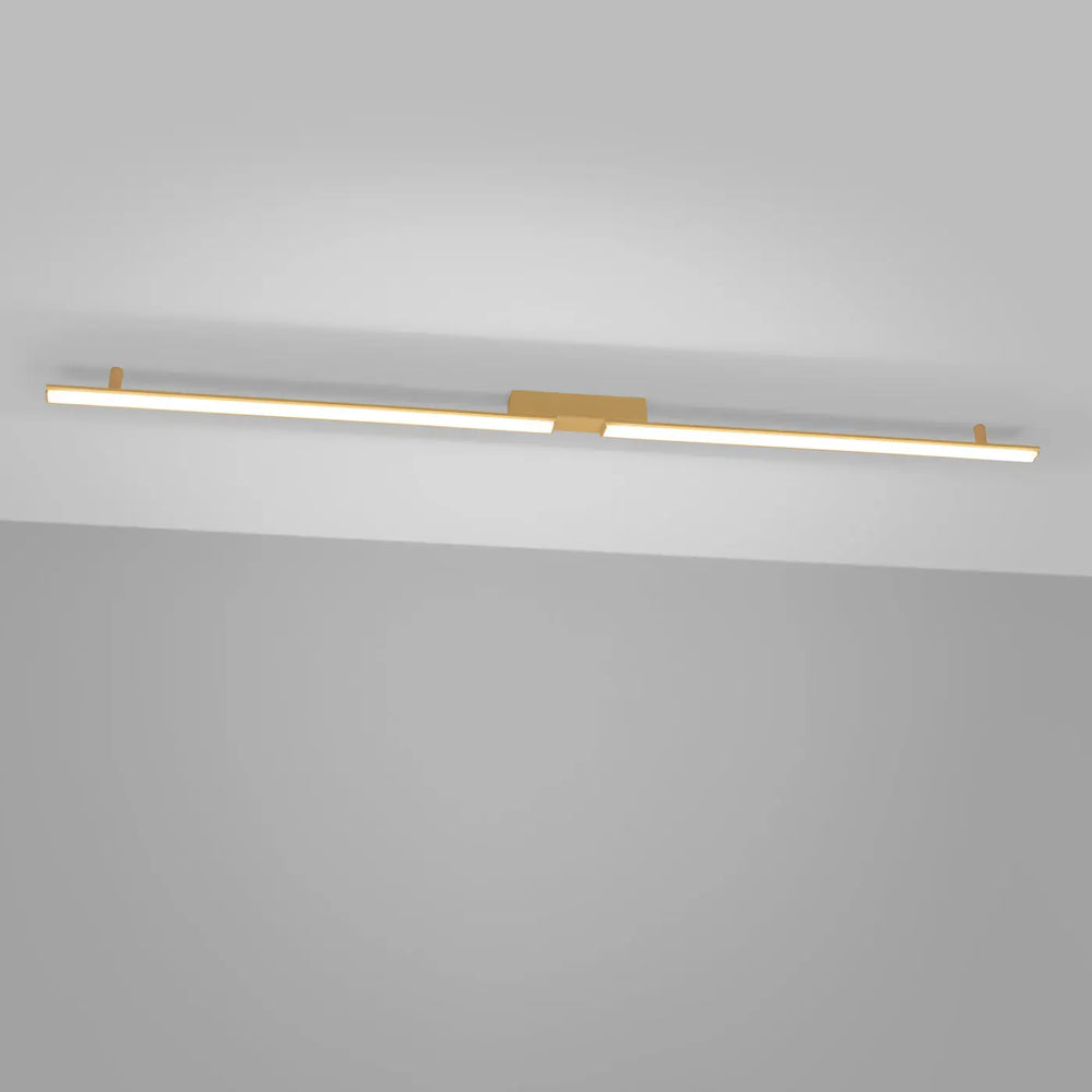 Luminaire plafonnier lagom 4000k doré avec design minimaliste et excellente finition de la collection lagom allie