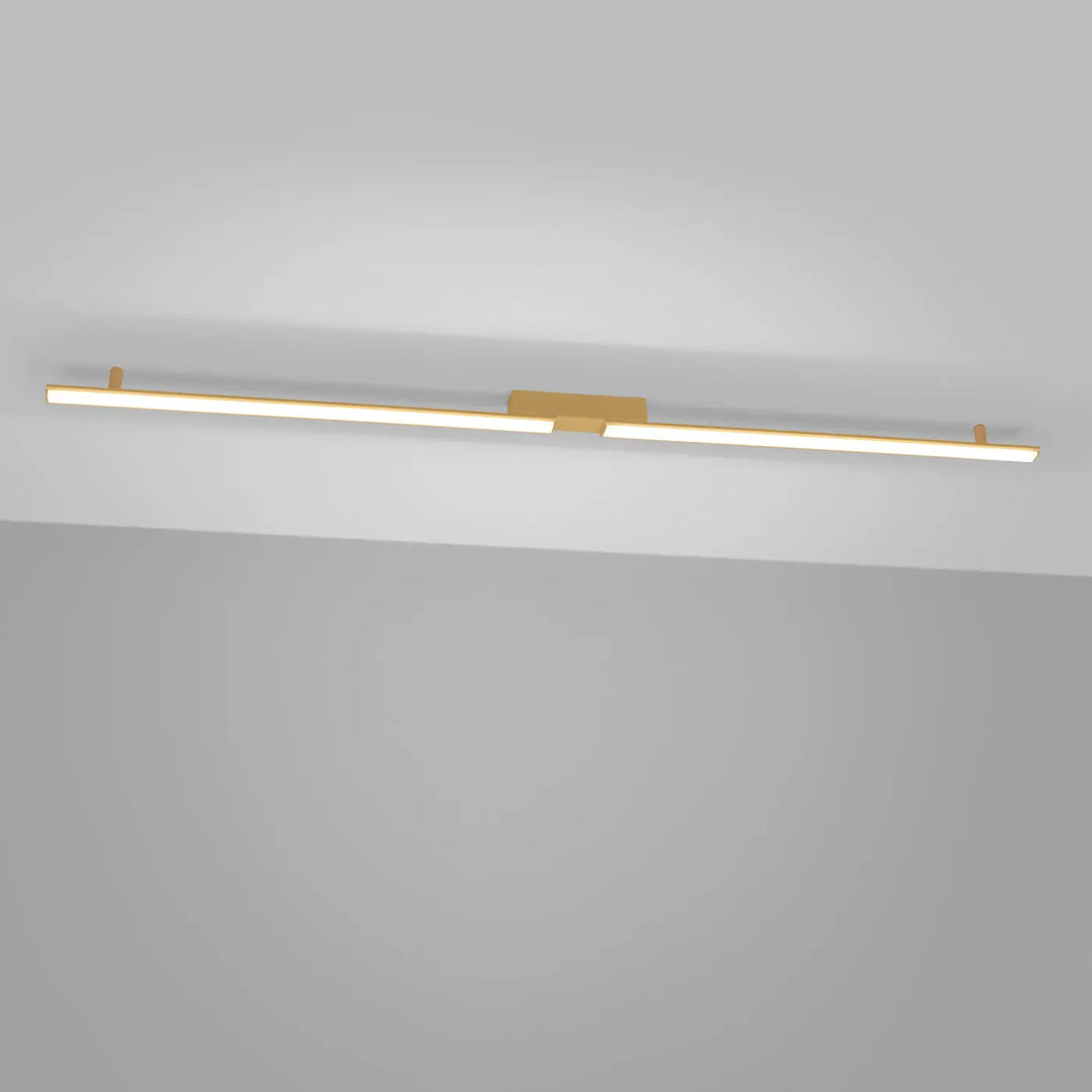 Luminaire plafonnier lagom 4000k doré avec design minimaliste et excellente finition de la collection lagom allie