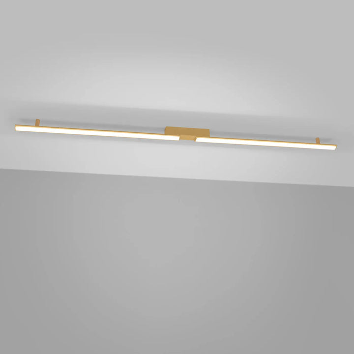 Luminaire plafonnier lagom 4000k doré avec design minimaliste et excellente finition de la collection lagom allie