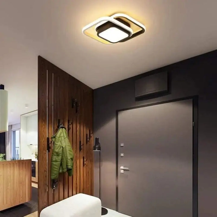 Plafonnier LED Pas Cher à Boucles Circulaires