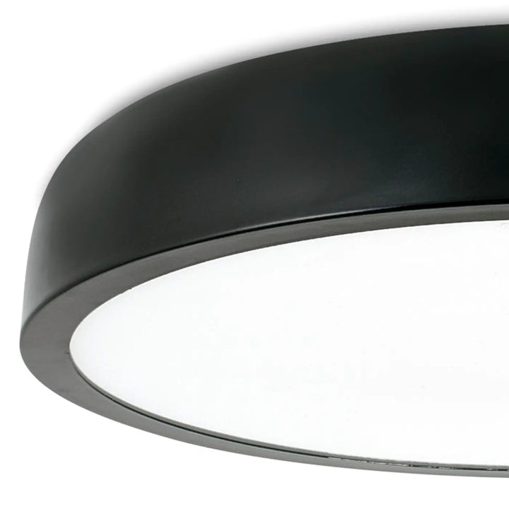 Détail du plafonnier Cocotte noir