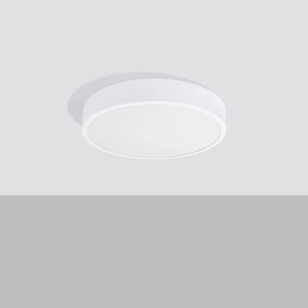 Luminaire plafonnier blanc éteint