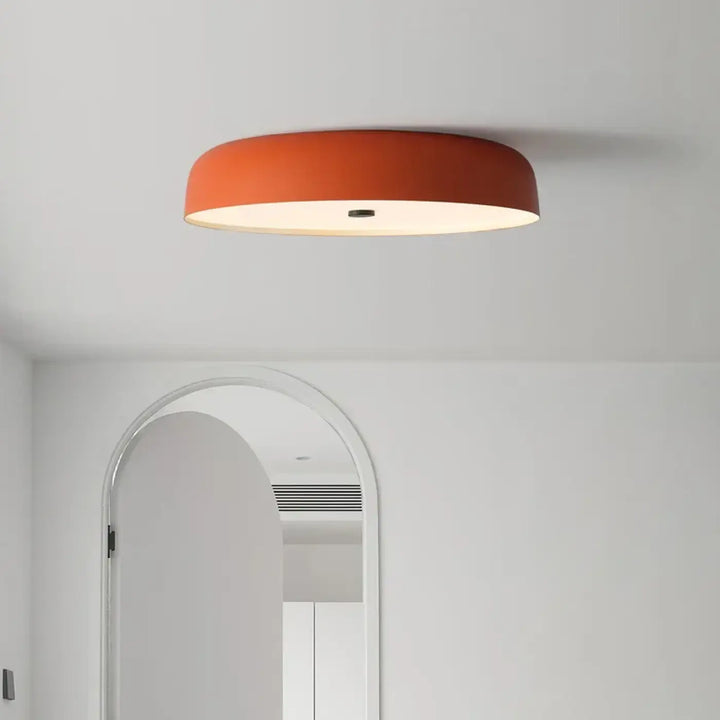 Plafonnier minimaliste design contemporain style épuré