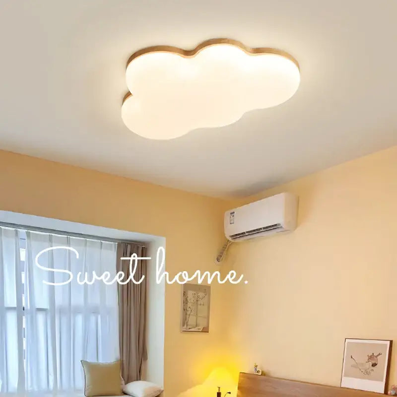 Plafonnier nuage LED style scandinave pour chambre enfant

