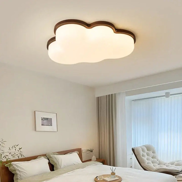 Plafonnier nuage LED style scandinave pour chambre enfant

