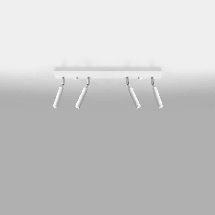 Luminaire plafonnier blanc éteint