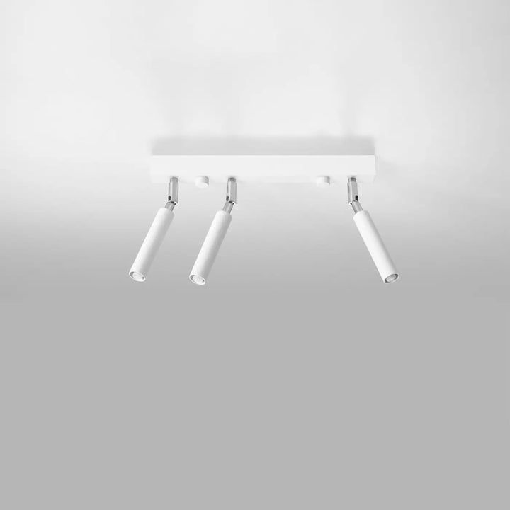 Luminaire plafonnier blanc éteint