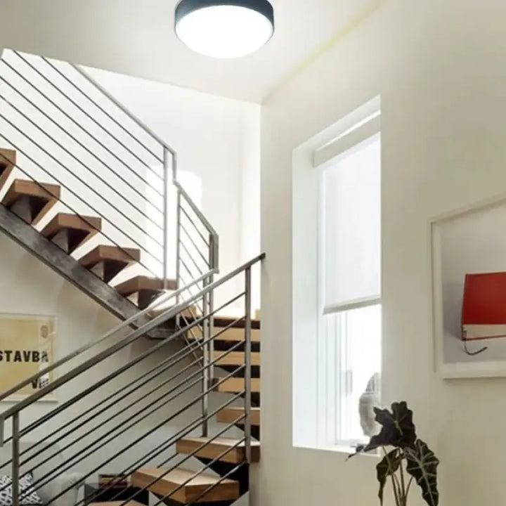 Plafonnier rond led fin design moderne et minimaliste