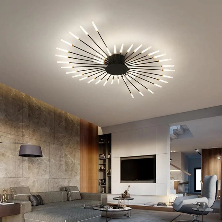 plafonnier-design-salon
