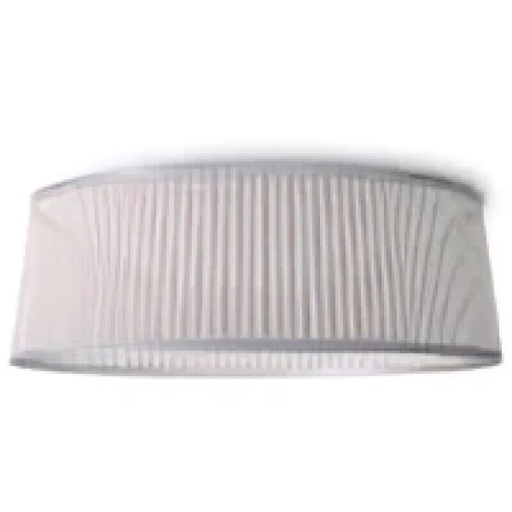 Plafonnier Solis Drum Flush blanc de 91,5 cm