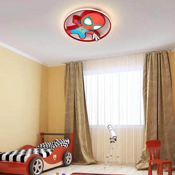 Luminaire Plafonnier Spiderman Design LED