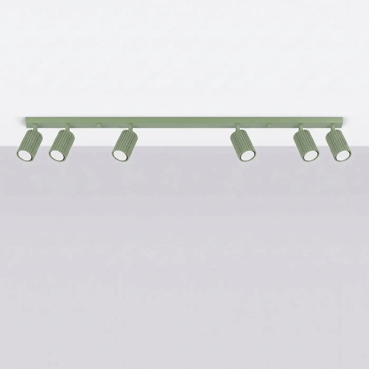 Luminaire Plafonnier sauge éteinte, vue rapprochée