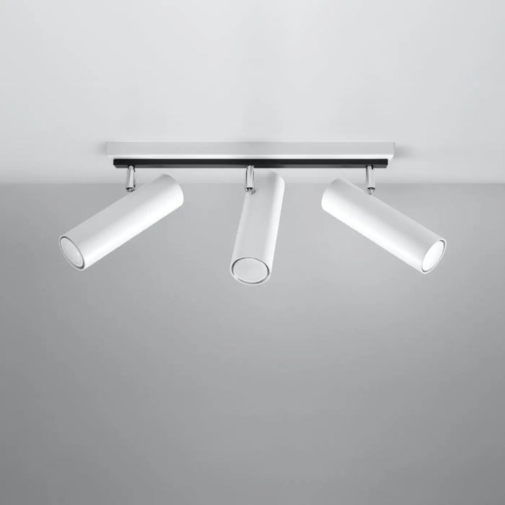 Luminaire plafonnier blanc éteint