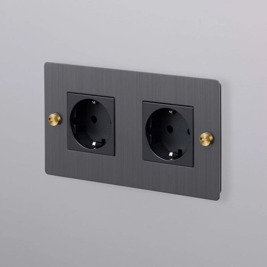 Plaque de finition Wall Plate #couleur_gris