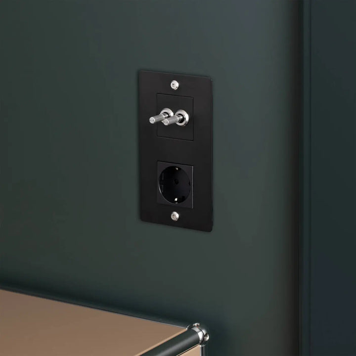 Plaque de finition Wall Plate #couleur_noir