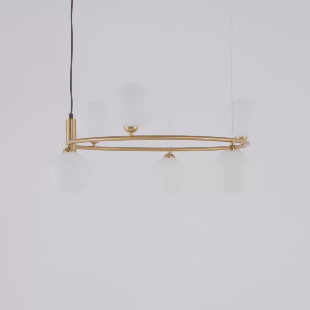 Suspension Luminaire | RING (Cercle À Globes)