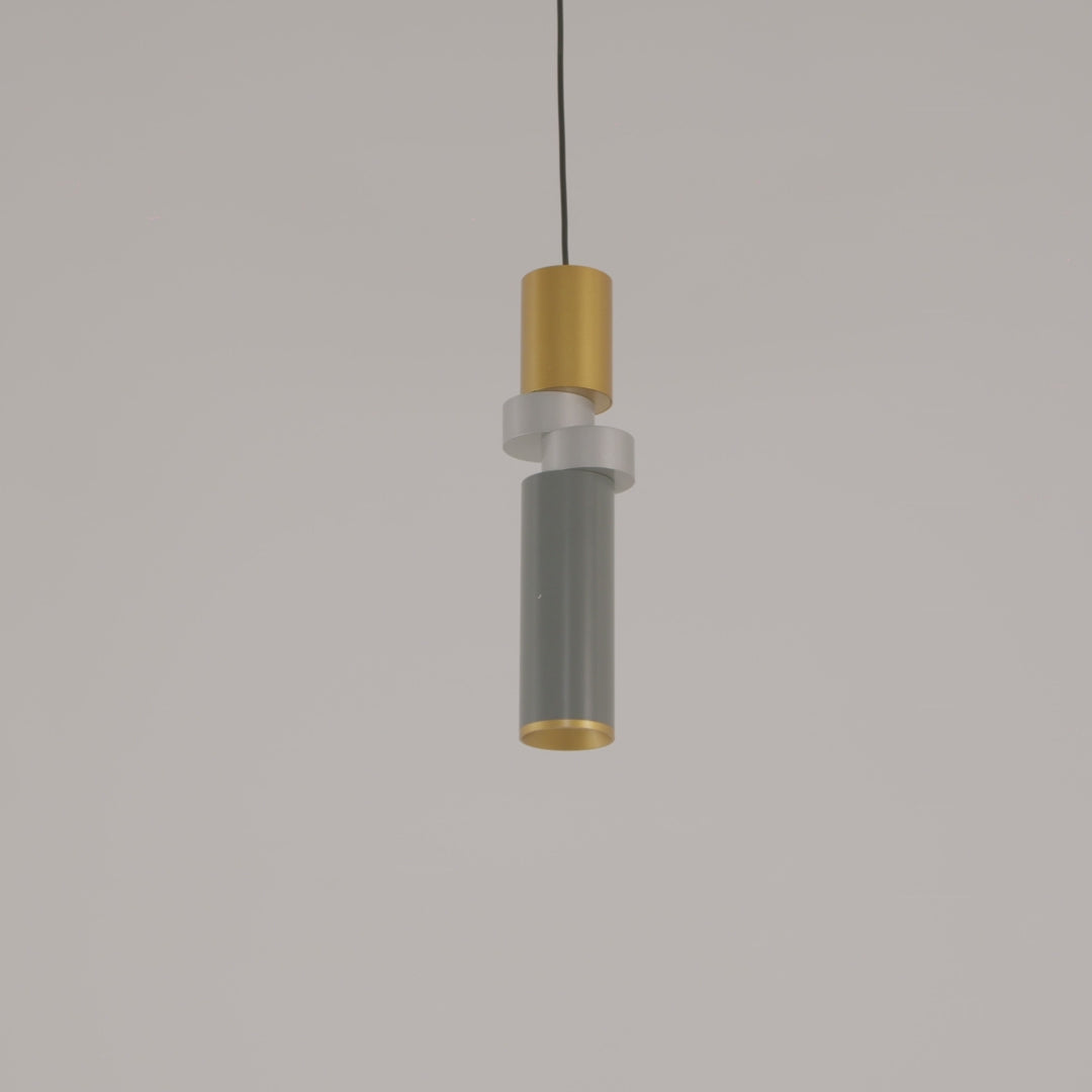 Suspension Luminaire | PALETTE (Tube Asymétrique)