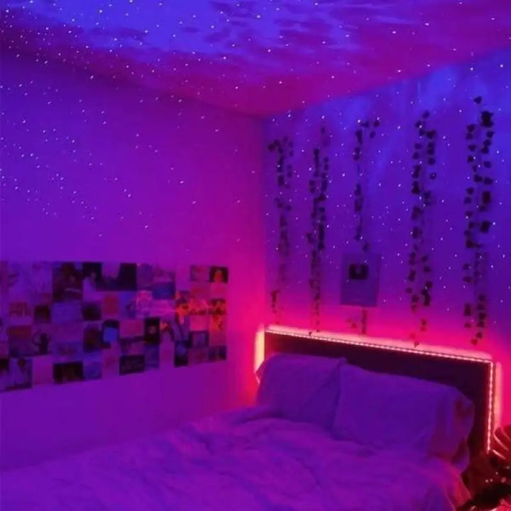 Projecteur Ciel Étoilé LED Télécommande Multicolore