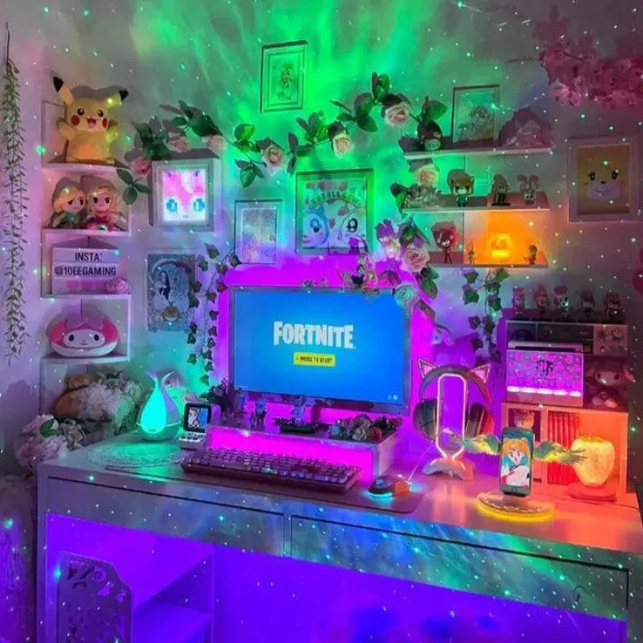 Projecteur Ciel Étoilé LED Télécommande Multicolore