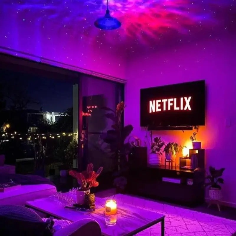 Projecteur Ciel Étoilé LED Télécommande Multicolore