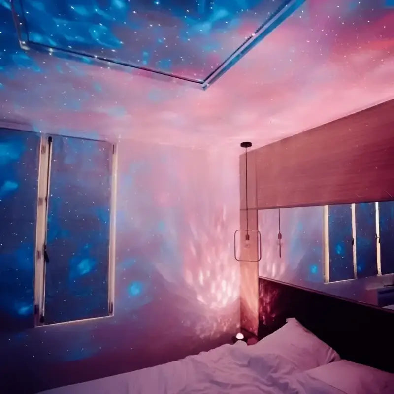 Projecteur Ciel Étoilé LED Télécommande Multicolore